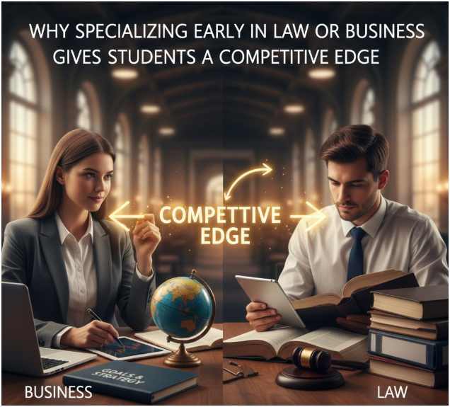 Why Specializing Early in Law or Business Gives Students a Competitive Edge