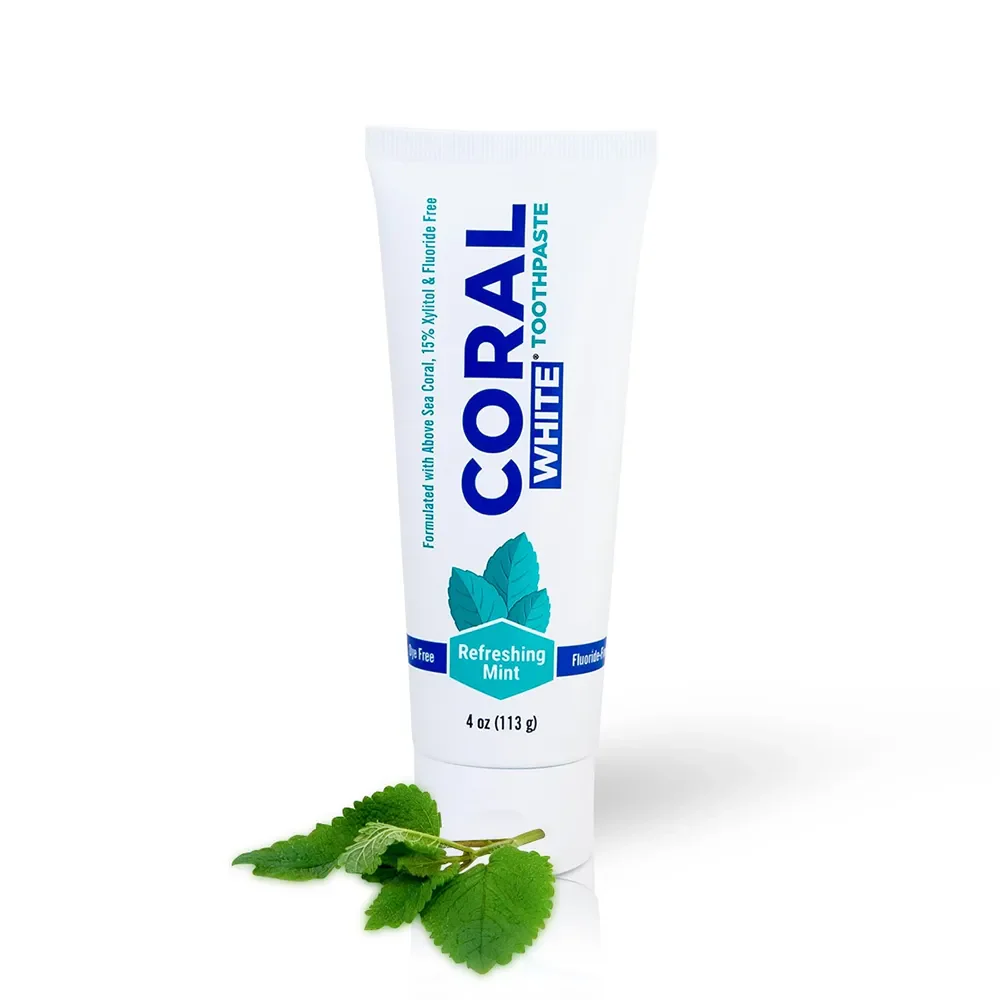 Fluoride Free Mint Toothpaste and Foam Toothpaste for Kids - Make Brushing Happy and Healthy